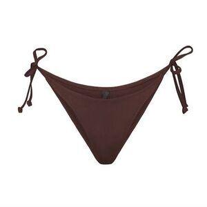 SKIMS Brown Tie-Side Bikini Bottom